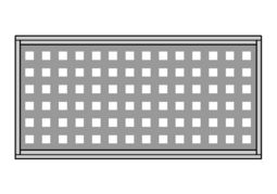 Flat-Design - Lochblech/Noppenblech vierkant 20-50
