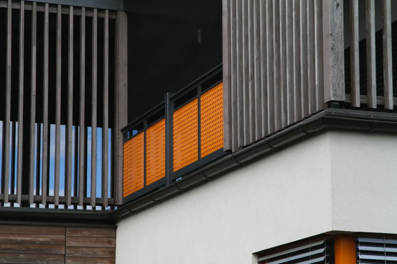 Aluminiumzaun, Brix Zaun, Metallzaun, Decor-Perforee, Geländer, Balkon