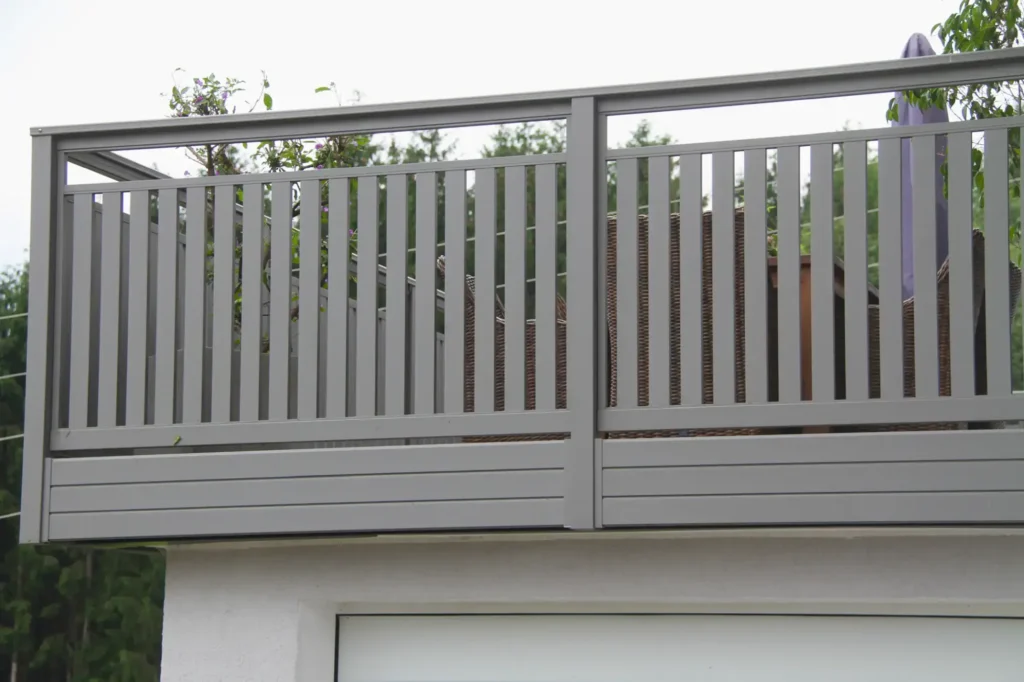 Aluminiumzaun, Brix Zaun, Metallzaun, Decor60, Geländer, Balkon,