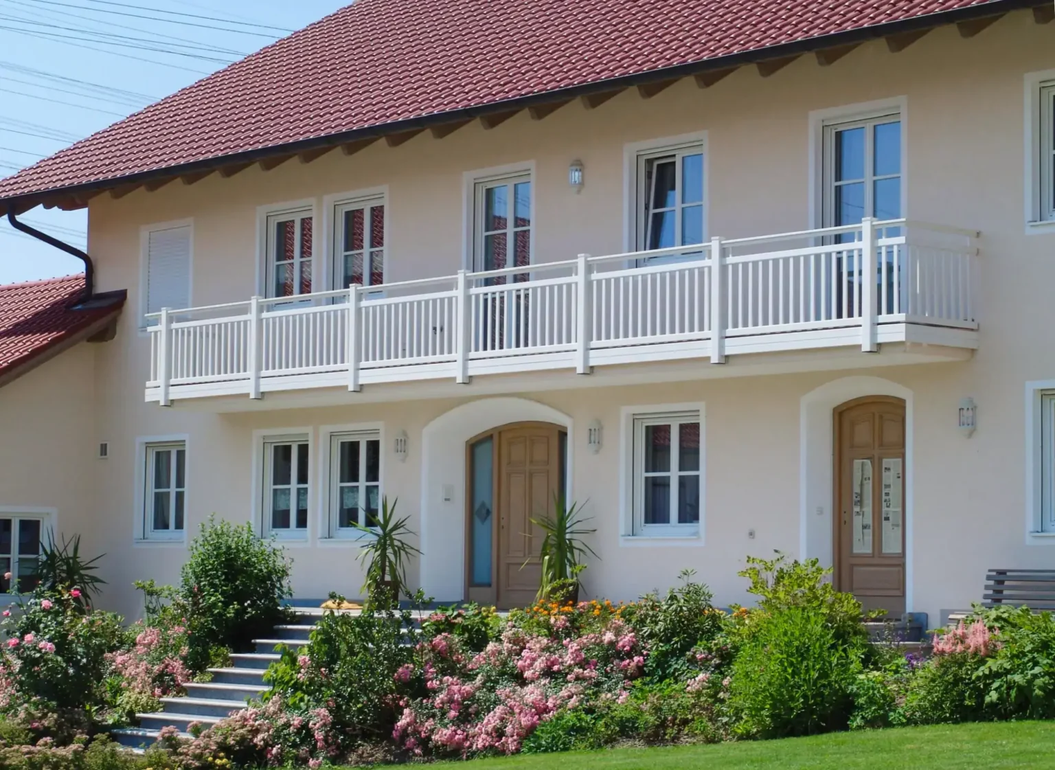 Aluminiumzaun, Brix Zaun, Metallzaun, Geländer, Balkon, Staketen, Balkonverblendung