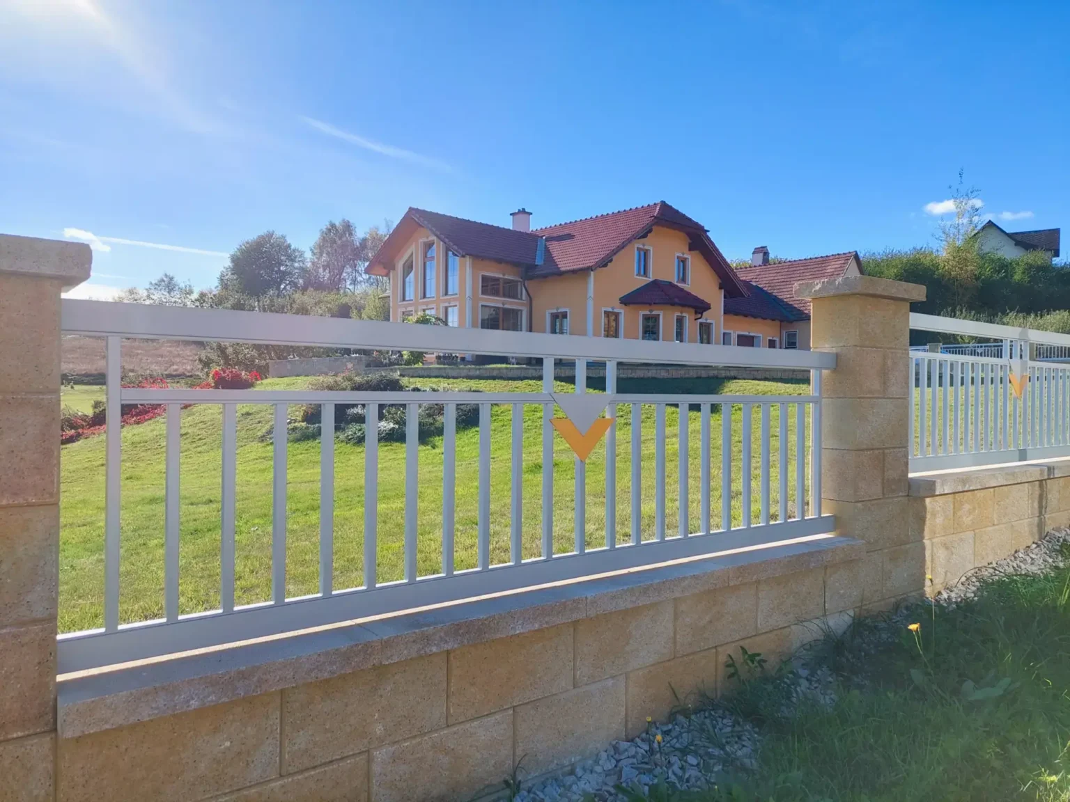 Aluminiumzaun, Brix Zaun, Metallzaun, Decor22,