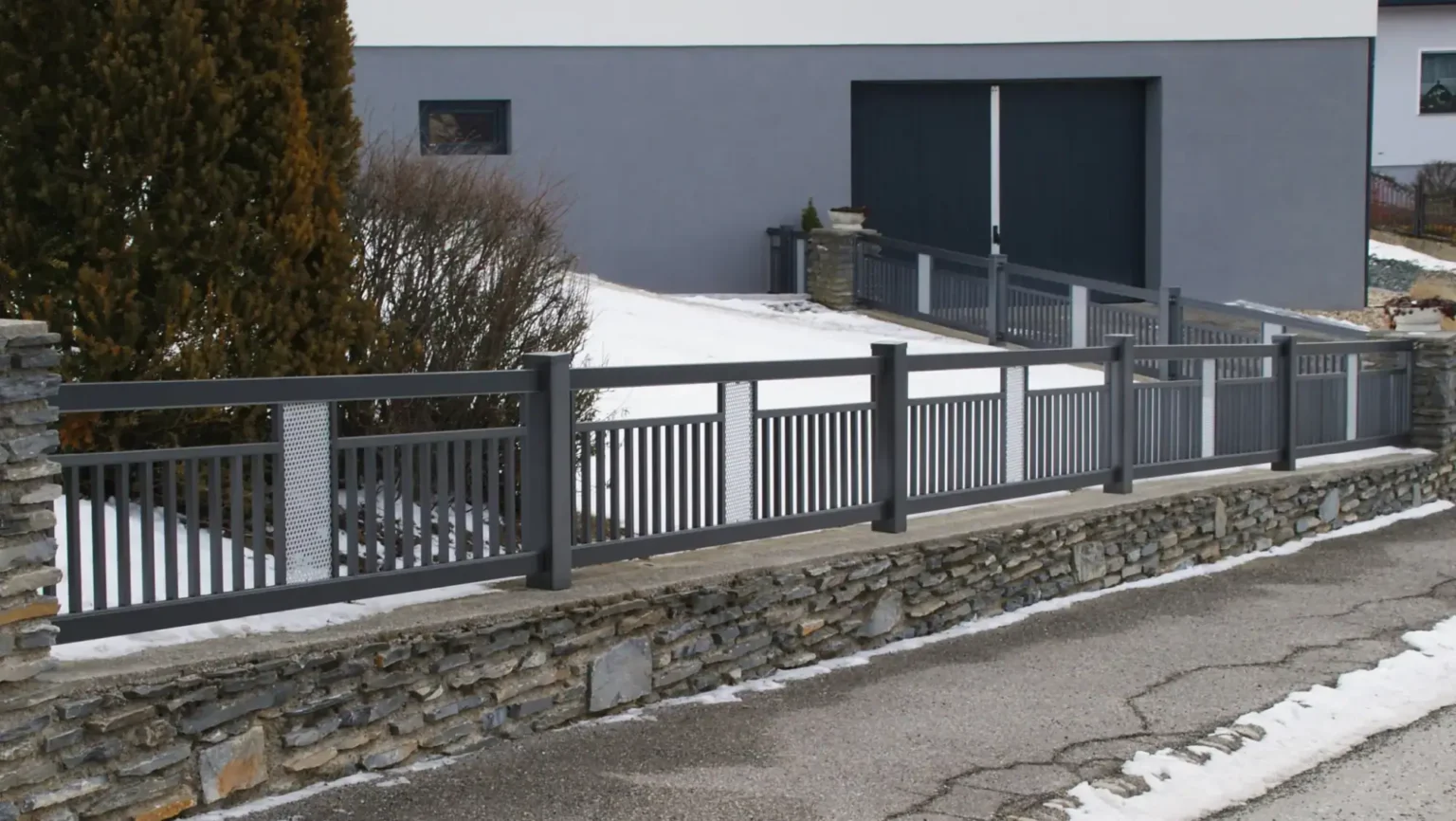 Aluminiumzaun, Brix Zaun, Metallzaun, Decor22,