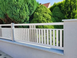 Aluminiumzaun, Brix Zaun, Metallzaun, Decor60, Zaunfeld,