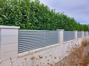 Aluminiumzaun, Brix Zaun, Metallzaun, Frontline, Horizontal, Zaunfeld