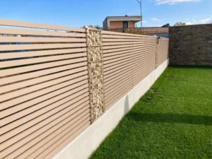 Aluminiumzaun, Brix Zaun, Metallzaun, Frontline, Horizontal, Zaunfeld