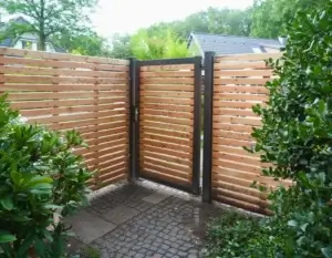 Aluminiumzaun, Brix Zaun, Metallzaun, Rahmentor, Sichtschtz, Gehtüre