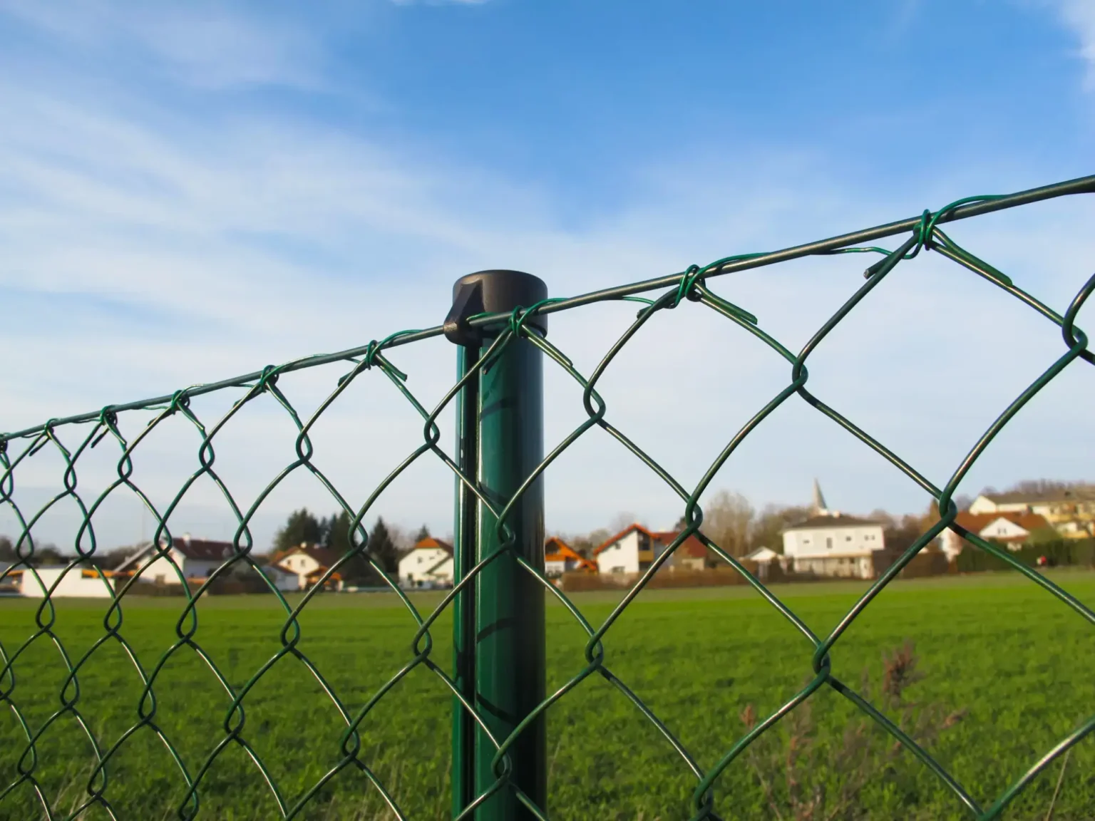 Aluminiumzaun, Brix Zaun, Zaunbau, Drahtgeflecht, Maschendraht, Brix Pfahl