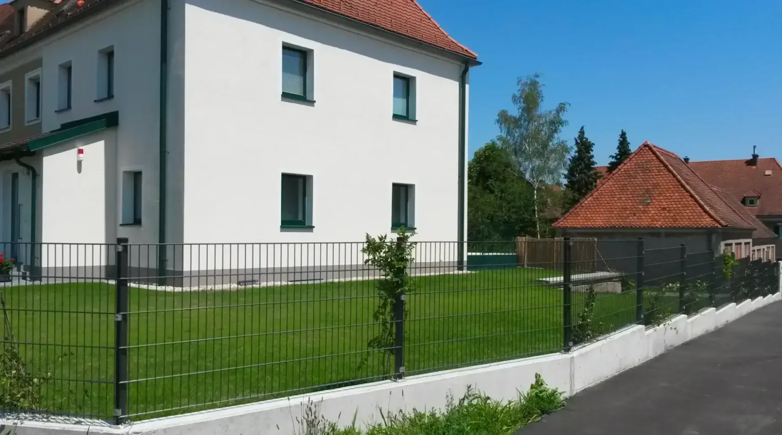 Brix Zaun, Drahtgitter, Gitter-Matten, Doppelstab, Zaunbau