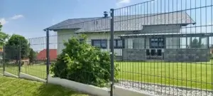 Aluminiumzaun, Brix Zaun, Drahtgitter, Zaunbau, Sockel, Gitter-Matten, Doppelstab