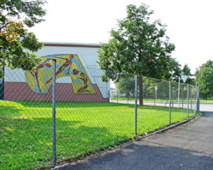 Aluminiumzaun, Brix Zaun, Zaunbau, Drahtgeflecht, Maschendraht