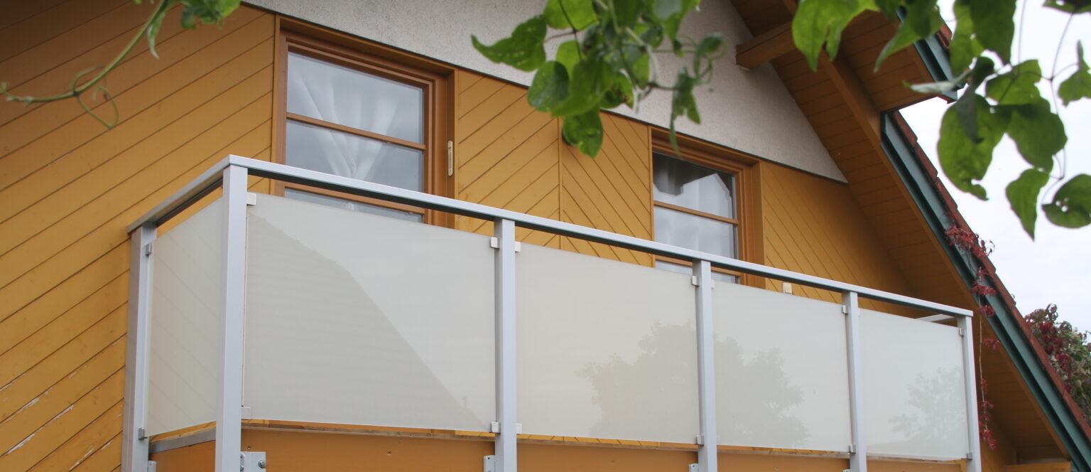 Aluminiumzaun, Brix Zaun, Metallzaun, Glas Balkon, Glas- System, Geländer, Balkon, Glas-Clip