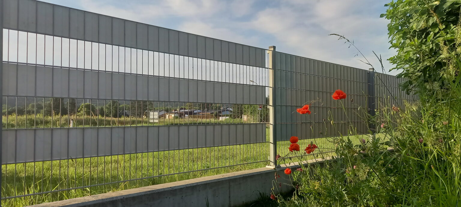 Aluminiumzaun, Brix Zaun, Drahtgitter, Zaunbau, Sichtschutz