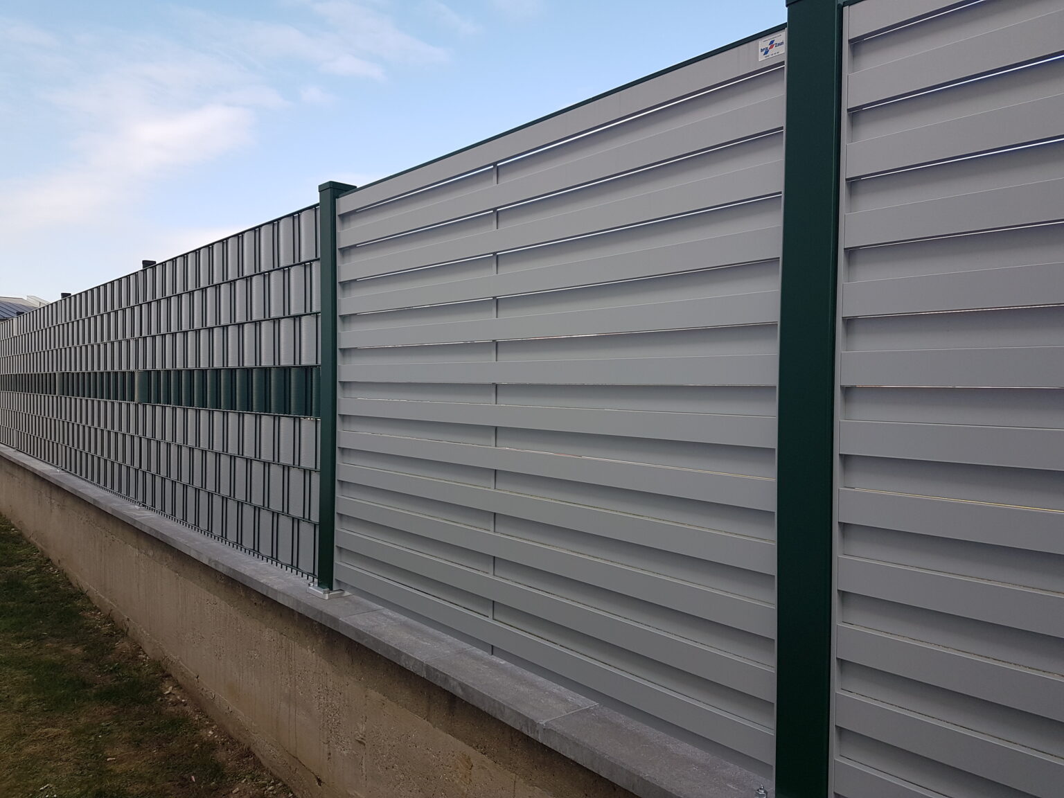 Aluminiumzaun, Brix Zaun, Drahtgitter, Zaunbau, Sichtschutz