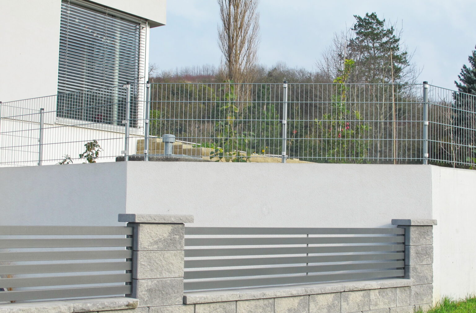 Aluminiumzaun, Brix Zaun, Drahtgitter, Zaunbau