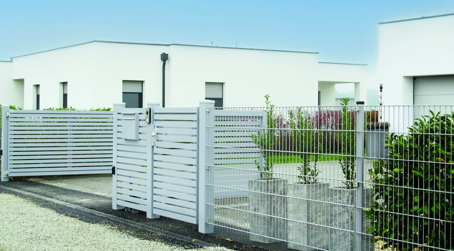 Aluminiumzaun, Brix Zaun, Drahtgitter, Zaunbau