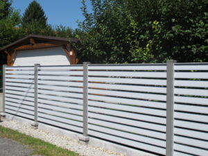 Aluminiumzaun, Aluminiumsichtschutz, Brix Zaun, Blickschutz, Privatsphäre