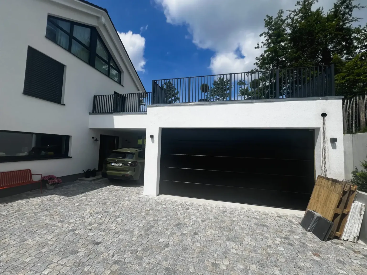 Aluminiumzaun, Brix Zaun, Metallzaun, Geländer, Balkon, Inquer