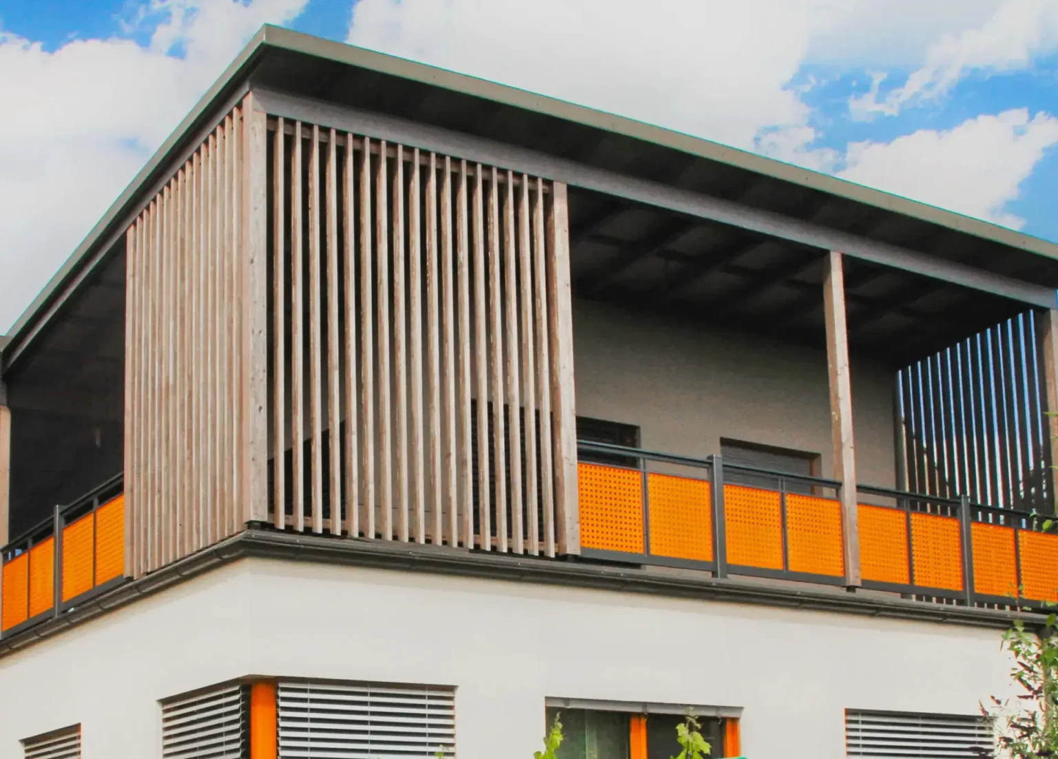 Aluminiumzaun, Brix Zaun, Metallzaun, Decor-Perforee, Geländer, Balkon