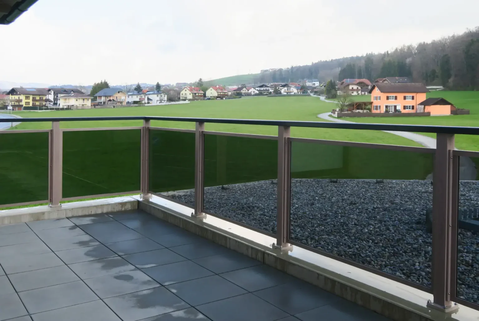 Aluminiumzaun, Brix Zaun, Metallzaun, Glas Balkon, Glas- System, Geländer, Balkon, Glasalo