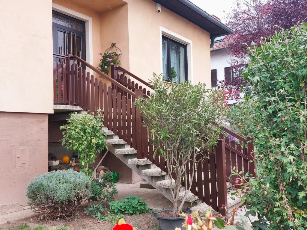 Aluminiumzaun, Brix Zaun, Metallzaun, Geländer, Balkon, Latten Classic,