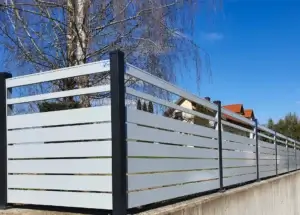 Aluminiumzaun, Brix Zaun, Metallzaun, Geländer, Balkon, Staketto,