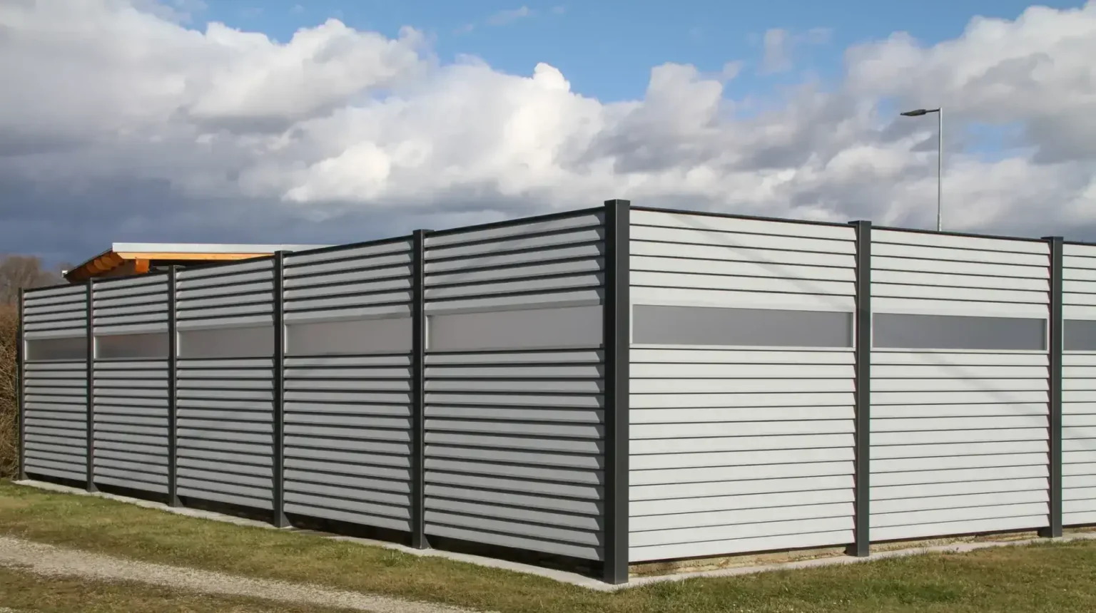 Aluminiumzaun, Aluminiumsichtschutz, Brix Zaun, Blickschutz, Privatsphäre