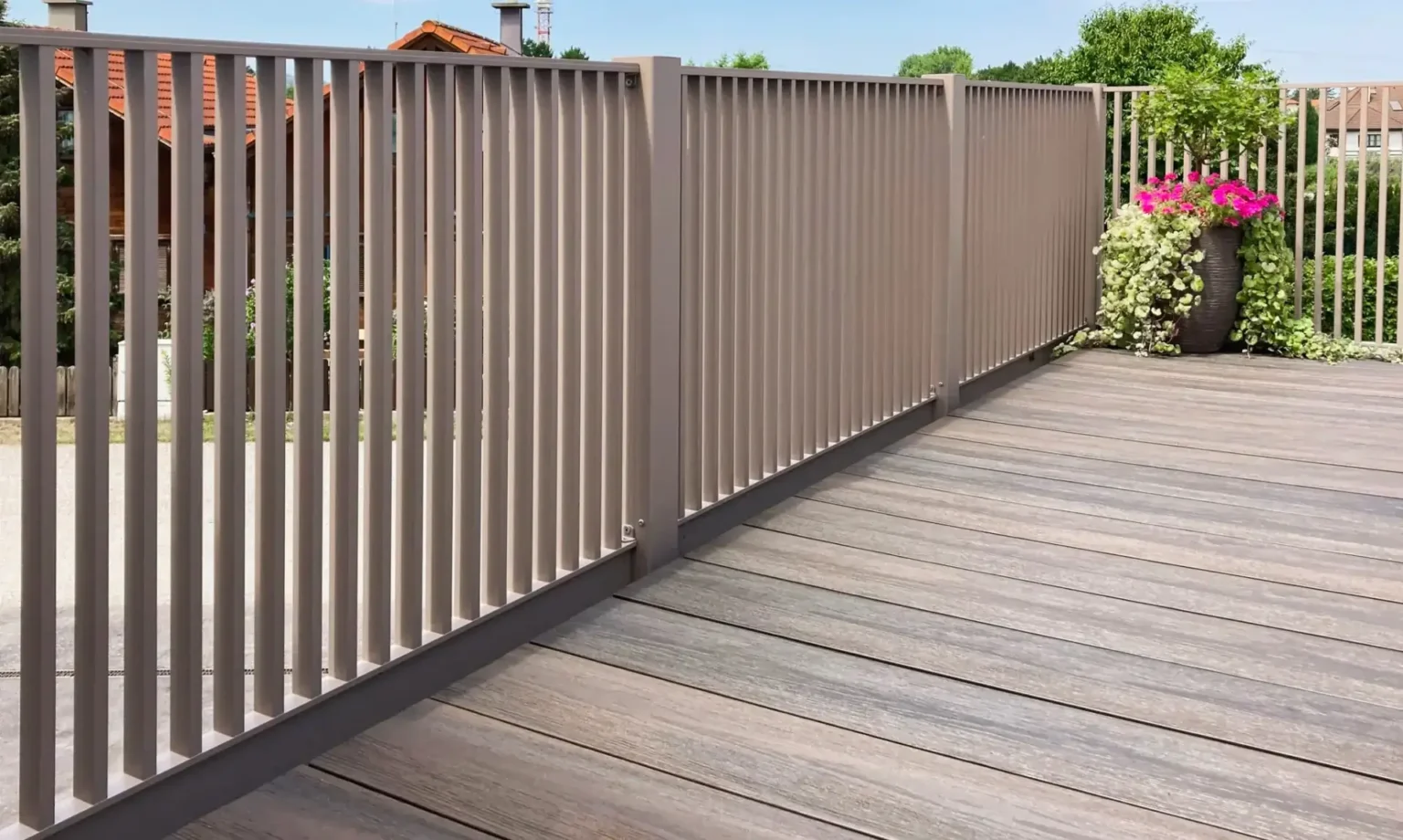 Aluminiumzaun, Brix Zaun, Metallzaun, Inquer, Stabzaun, Zaunfeld