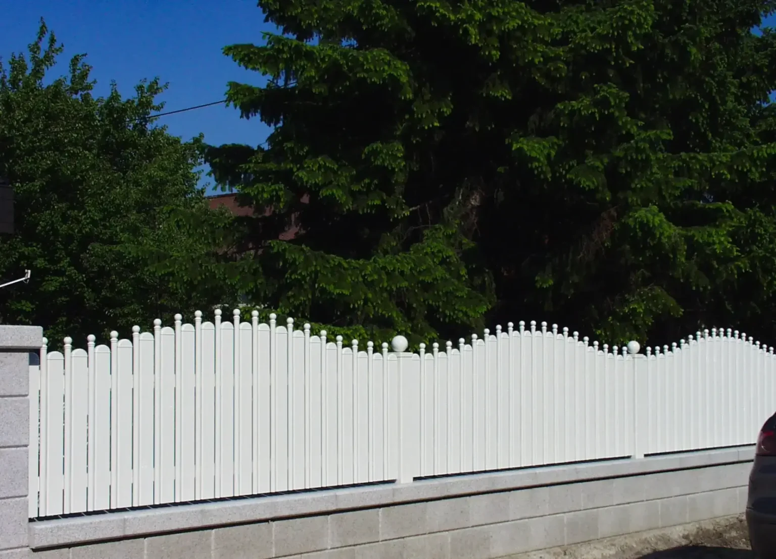 Aluminiumzaun, Brix Zaun, Metallzaun, Latte-Zwischenstab, Zaunfeld