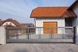 Aluminiumzaun, Brix Zaun, Metallzaun, Decor-Kripp, Schiebetor