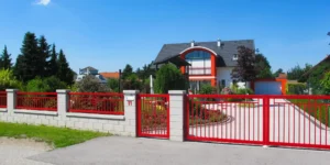 Aluminiumzaun, Brix Zaun, Metallzaun, Decor22, Flügeltor, Gehtüre, Zaunfeld