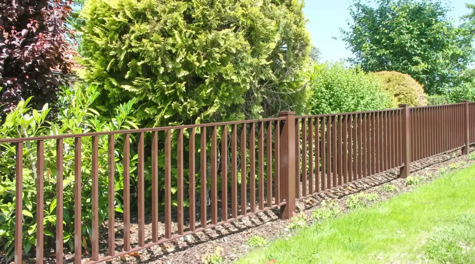 Aluminiumzaun, Brix Zaun, Metallzaun, Inquer, Stabzaun, Zaunfeld