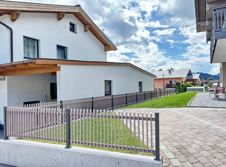 Brixzaun, Metallzaun, Stabzaun, Vertikal, Paliquad, Gartenazun