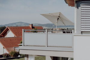 Aluminiumzaun, Brix Zaun, Metallzaun, Flatdesign, Flat-Design, Geländer, Balkon,